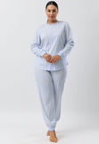 SCHRANK ROSE STRIPE SKI PJ SET - SK102R5
