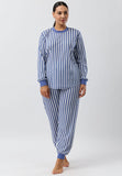 SCHRANK ROSE STRIPE SKI PJ SET - SK102R5