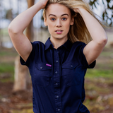 Light Weight Shirt Extended S/S | Blue