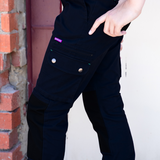 High Rise Pants SKNY Flex | Black
