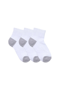 SCHOOL CREW |BearFoot | Tough Sport Kids Socks 3 Pack
