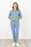 RENOMA ZEN ZIP POLO TOP | | RUST 2546.44