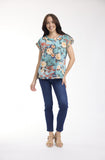 ORIENTIQUE | Gordes Top Rolled Neckline