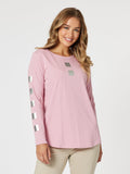 THREADZ |BE SQUARE L/S TEE /46943