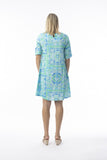 Orientique Montevideo Aqua Dress Contemporary