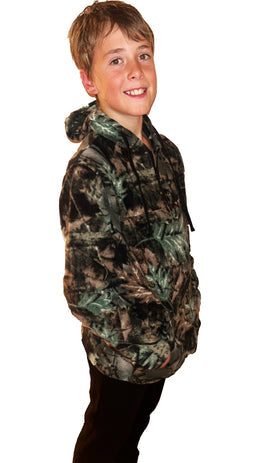ADVENTURE LINE Kids Camo Half Zip |AKCAH