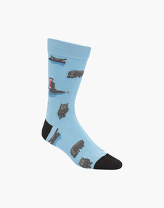 Bamboozld Men's Hungry Hippo Socks
