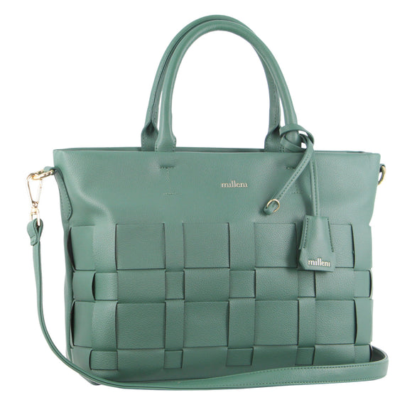 Milleni Fashion Woven Shoulder Bag