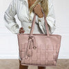 Milleni Fashion Woven Tote Bag