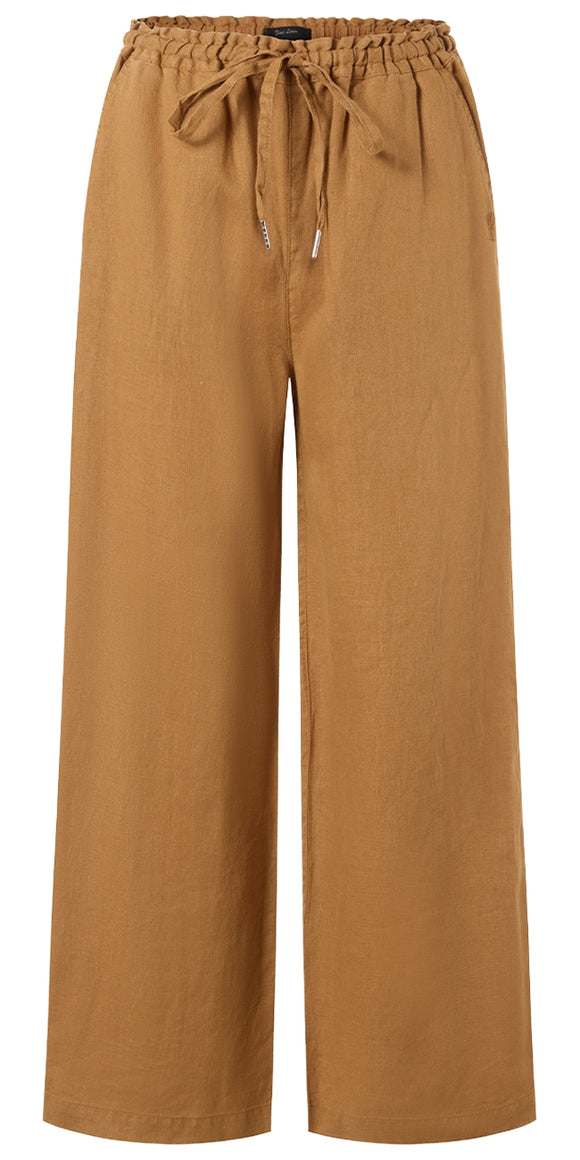 PILBARA WOMENS LINEN PANT | TERRACOTTA