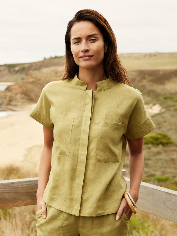 YARRA TRAIL S/S Top Stitch Shirt