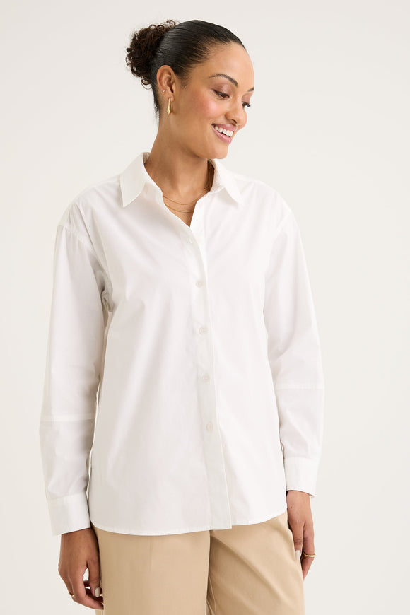 YARRA TRAIL | PURE SHIRT | WHITE