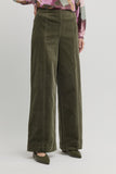 YARRA TRAIL | Woods Wide Leg Pant | Loden