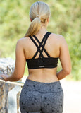 LE SCULPT Classic Strappy Sports Bra SKU: BDSP1707B-S | BLACK