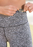 LE SCULPT Yoga Pants Printed Antimicrobial Crop SKU: BDSP1709-12