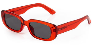 CARVE|LizbethCrystal Oxygen Red Grey Lens Gloss Translucent