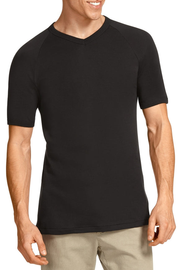 Bonds Men's V-Neck Raglan Tee