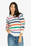 JUMP FUN STRIPE PULLOVER | MULTI 60611073A