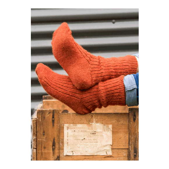 H/L Warm Alpaca Blend Health Sock