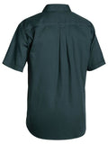 BISLEY |Original Closed Front Cotton Drill Shirt S/S | Bottle