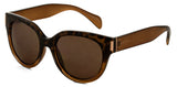 Carve Vivian Sunglasses | Gloss Tort with Toffee Brown Lens