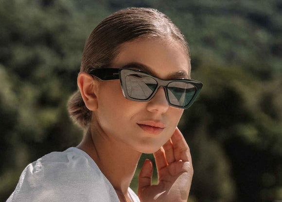Carve Tahoe Polarized Sunglasses | Gloss Black with Dark Grey Lens