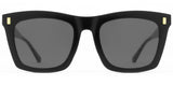 Carve Kirby Sunglasses | Semi Gloss Black with Grey Lens