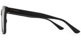 Carve Kirby Sunglasses | Semi Gloss Black with Grey Lens