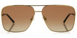 Carve Luxor Sunglasses | Gold with Brown Gradient Lens
