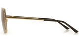 Carve Luxor Sunglasses | Gold with Brown Gradient Lens