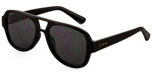 Carve Zion Sunglasses | Gloss Black with Dark Grey Lens