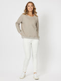 Metalic Sweat | Natural