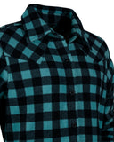 Ladies Fleece Big Shirt | Mint