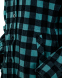 Ladies Fleece Big Shirt | Mint