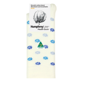H/L Mercerized Cotton Health Sock® | Daisy