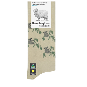 H/L Fine Merino Wool Health Sock Tourist Australia