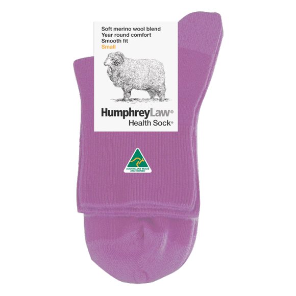 H/L Fine Merino Wool Short Crew Health Sock