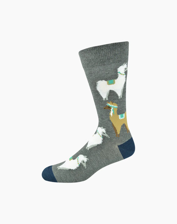 Bamboozld Men's Llama Drama Socks