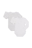 Bonds Wonderbodies - Rib Long Sleeve Bodysuit 2 Pack