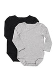 Bonds Wonderbodies Long Sleeve Bodysuit 2 Pack