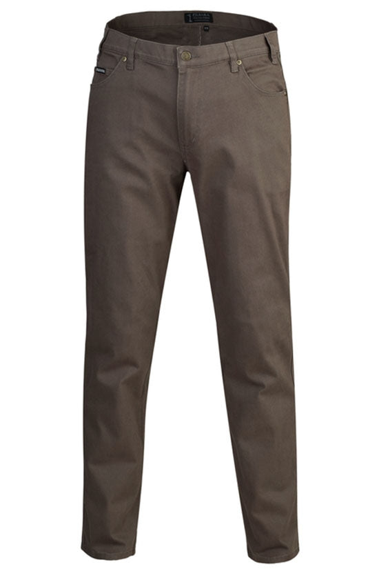 Pilbara Men's Cotton Stretch Jean | Vintage Greyb