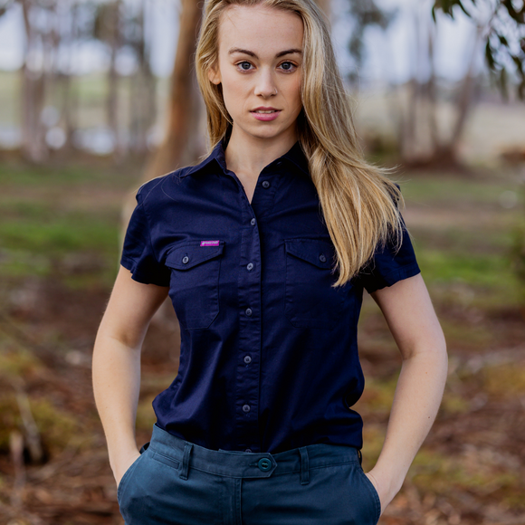 Light Weight Shirt Extended S/S | Blue