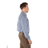 Thomas Cook Sweeney Check L/S Shirt |Navy/White check
