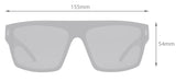 Carve Wavey XL Polarized Sunglasses | Matt Black and Gloss Dark Tort with Temple Bronze Lens