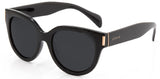 Carve Vivian Polarized Sunglasses | Gloss Black Frame with Smoke Lens 3313