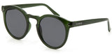 Carve Fletcher Sunglasses | Gloss Crystal Moss with Grey Lens