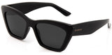 Carve Tahoe Polarized Sunglasses | Gloss Black with Dark Grey Lens