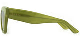 Carve Tahoe Sunglasses | Gloss Translucent Pear with Gradient Brown Lens