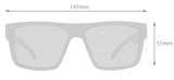 Carve Volley XL Polarized Sunglasses | Translucent Olive Streak with Broze Lens