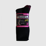 TRADIE LADY | Cotton Blend Crew Sock